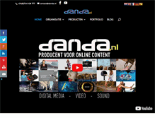 Tablet Screenshot of danda.nl